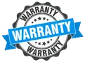 Warranty badge icon representing a 20 year workmanship warranty offered by Olsen’s Roofing